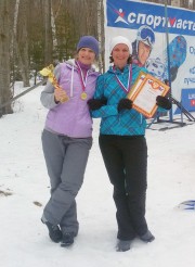 Победительницы "Лыжной эстафеты"