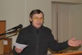 Обсуждение сообщений кандидатов, докладывает руководитель лаборатории палеоэкологии кайнозоя д.г.н. Пушкарь Владимир Степанович