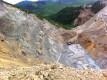 Открытая добыча руды на одном из жильных тел месторождения Многовеншинное