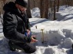 марте 2018 г. сотрудники Сахалинского филиала ДВГИ ДВО РАН провели исследования снежного покрова в Кондопожском районе Республики Карелия