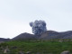 Пепловые выбросы вулкана Эбеко (о. Парамушир) 